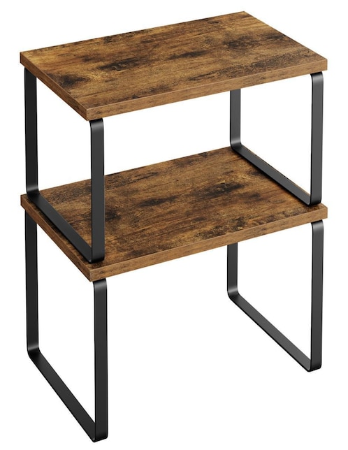 Estante de madera con metal Songmics Home Bystro MKCS020X01