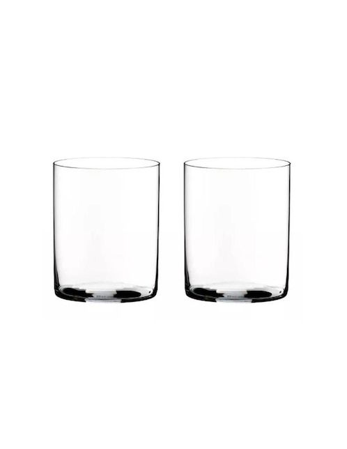 Set de vasos para tequila O de cristal 2 piezas 1