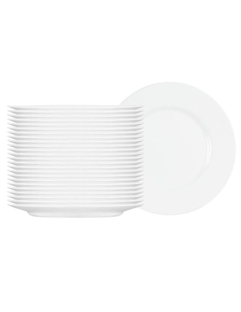 Set plato trinche Everyday de vidrio 24 piezas