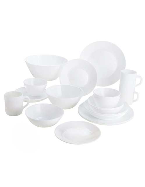 Vajilla cerrada zelie de vidrio para 5 personas Vajilla cerrada zelie de vidrio para 5 personas