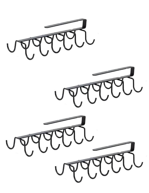 Set gancho Xtellar de metal 4 piezas