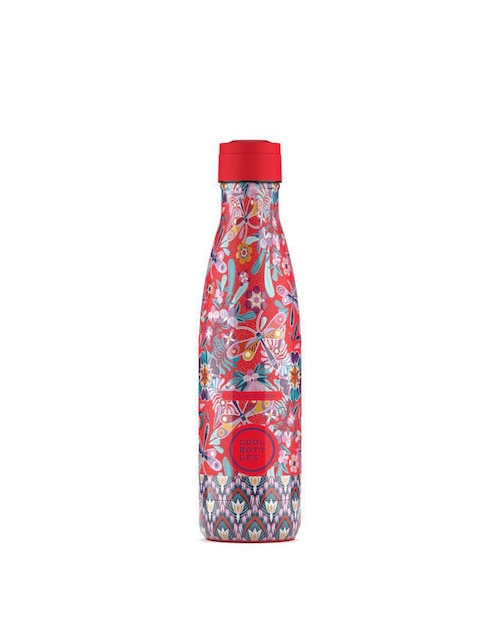 Termo Cool Bottles de acero inoxidable Dragonfly Paradise con tapa rosca 500 ml