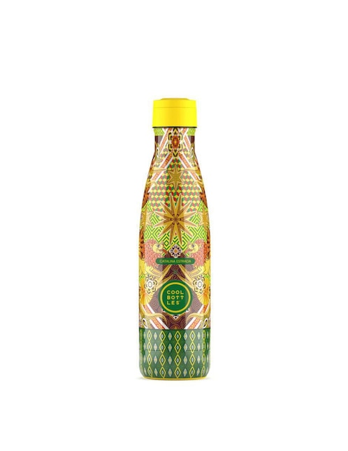 Termo Cool Bottles de acero inoxidable Mystical Lions con tapa rosca 500 ml