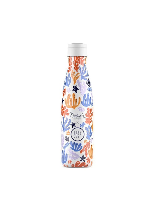 Termo Cool Bottles de acero inoxidable Nébula Underwater fun con tapa rosca 500 ml