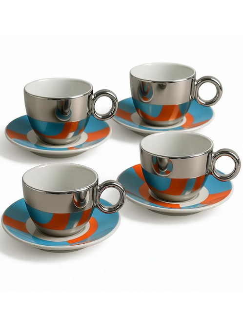Set de tazas espresso Ideen 4 piezas