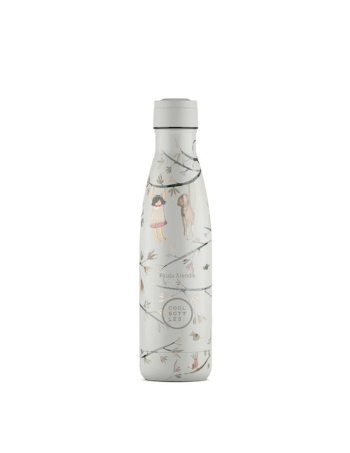 Termo Cool Bottles de acero inoxidable Paula Alenda - Hanging Friends con tapa rosca 500 ml