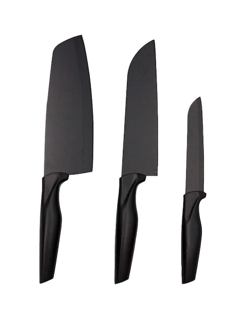 Set de cuchillos Queen Sense cocina 3 piezas