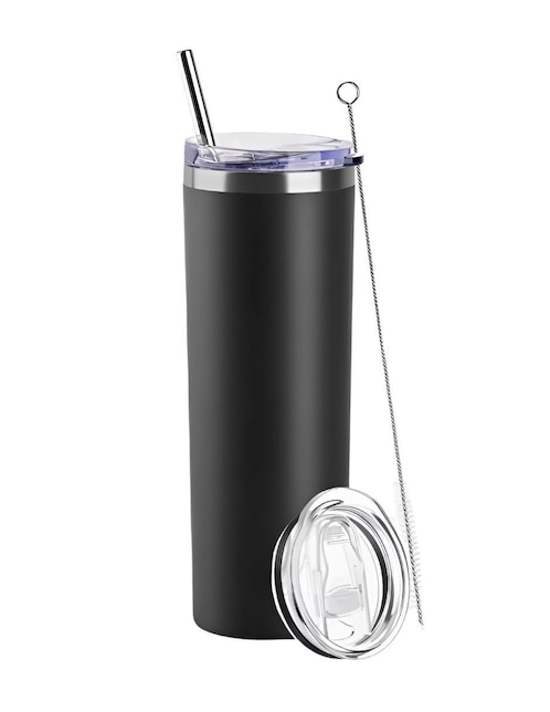 Termo Xtellar de acero inoxidable con tapa flip top 600 ml