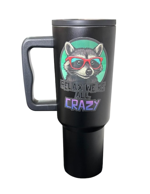 Termo luxo mx "de" acero inoxidable luxo animals "con tapa" rosca 1.2 l