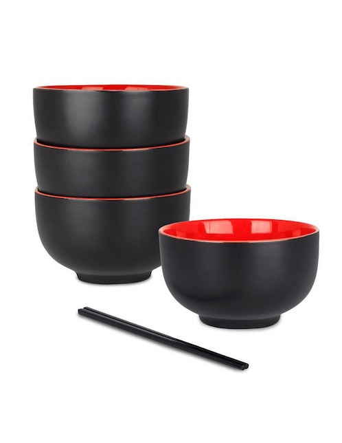 Set bowl Casa Litus 4 piezas de cerámica