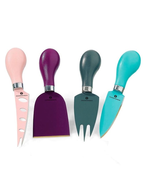 Set de cuchillos para quesos Zassenhaus 4 piezas