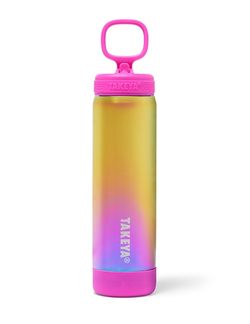 Termo de acero inoxidable 22Oz Shiny Aurora con tapa flip top 650 ml 1