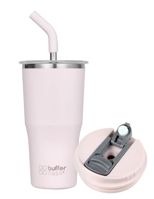 Termo buffer "de" acero inoxidable no aplica "con tapa" rosca 600 ml