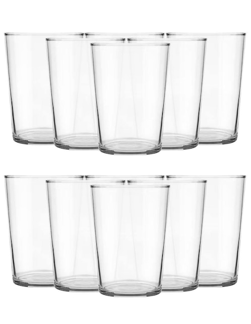 Set de vasos para jugo Stovmex taska de vidrio con 12 piezas