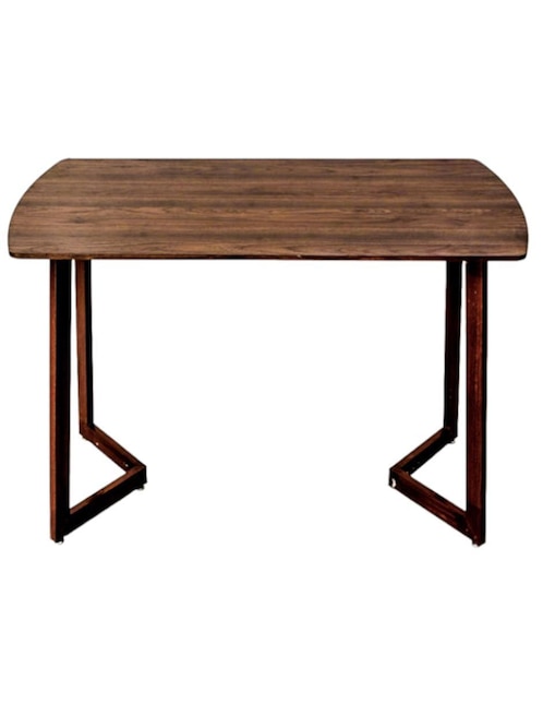 Mesa de comedor armable Nogal Ideen