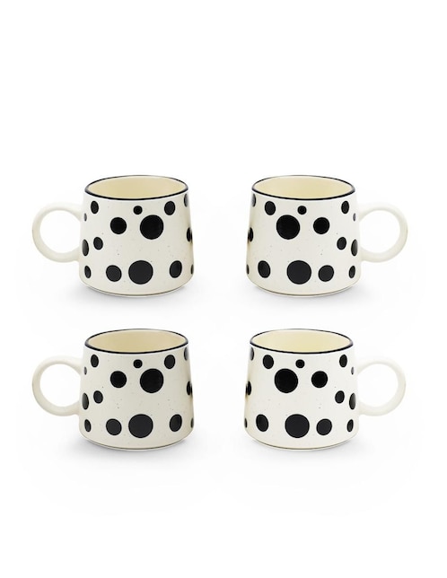 Set de tazas clásicas Chefmaker 4 piezas