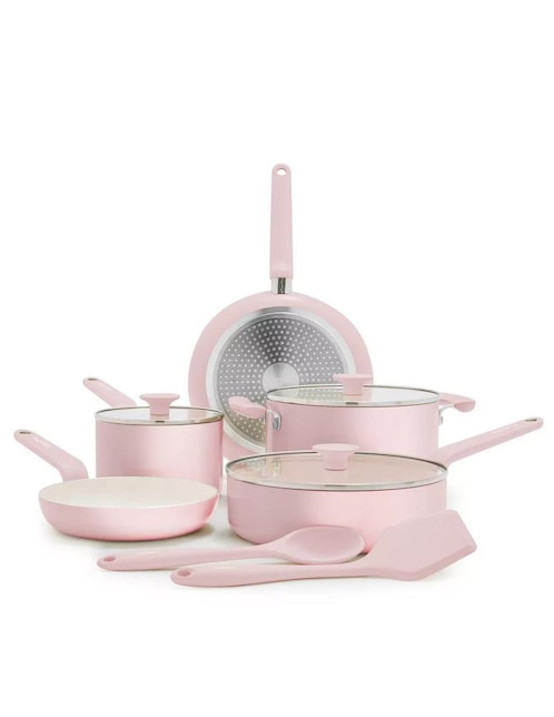 Batería de cocina Greenpan de cerámica antiadherente sin PFOA 10 piezas