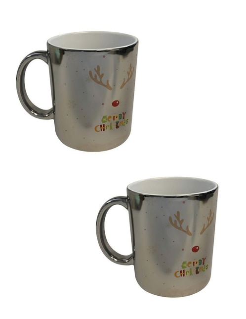 Set de tazas navideñas clásicas Tink 2 piezas