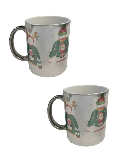 Set de tazas navideñas clásica Tink 2 piezas