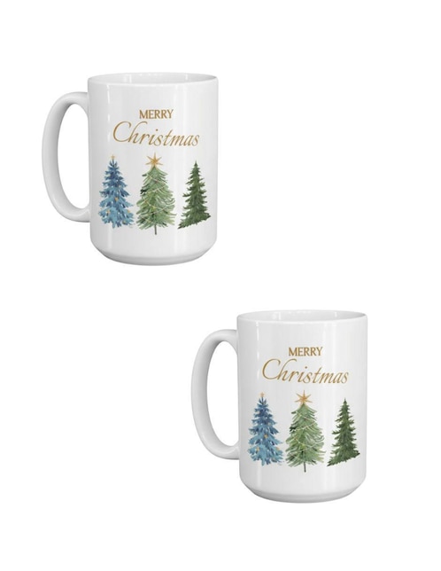 Set de tazas navideñas clásicas Tink 2 piezas