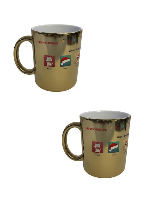 Set de tazas navideñas clásicas Tink 2 piezas