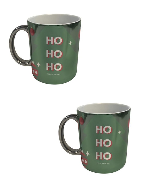 Set de tazas navideñas clásicas Tink 2 piezas