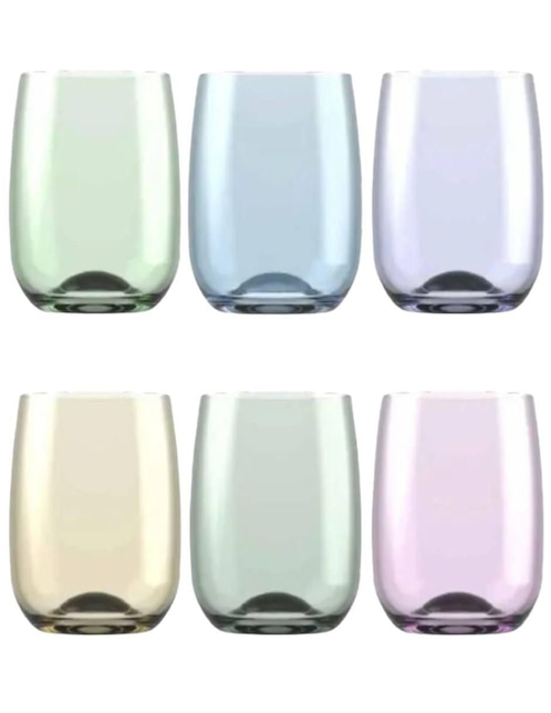 Set de vasos para agua Toy de vidrio con 6 piezas Set de vasos para agua Toy de vidrio con 6 piezas
