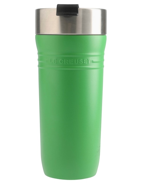 Termo de acero inoxidable con tapa rosca 350 ml 1