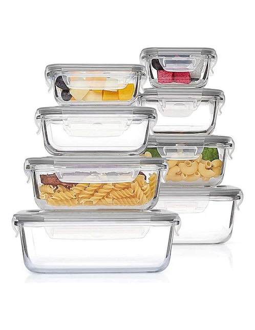 Set contenedores EasyWare 8 piezas