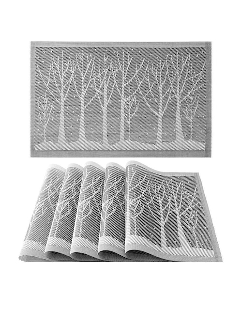 Set mantel individual rectangular "de" pvc aquila no aplica no aplica