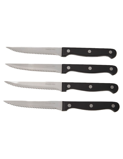 Set de cuchillos para carne 4 piezas 1