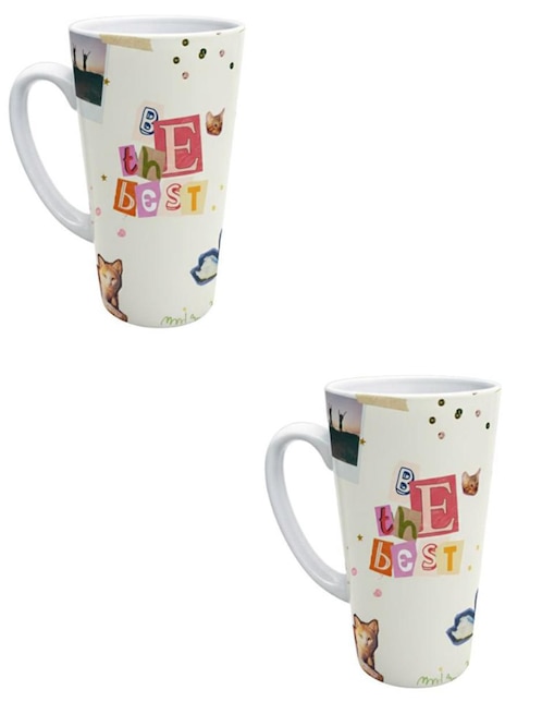 Set de tazas clásicas Tink be the best 2 piezas