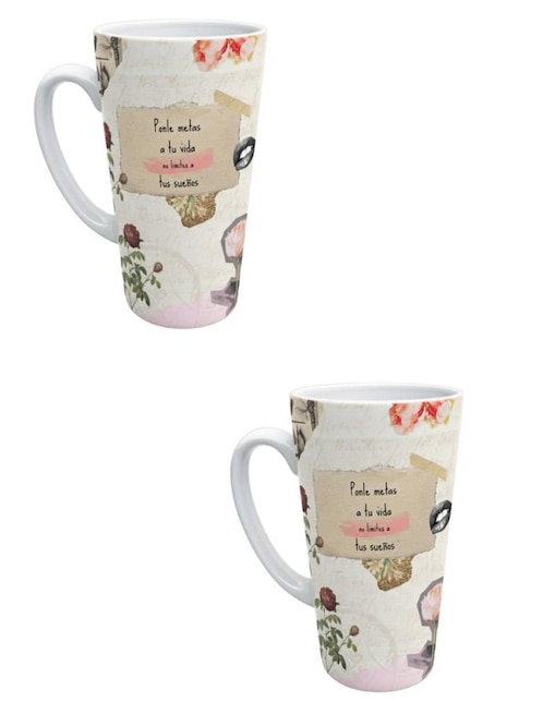 Set de tazas clásicas 2 piezas 1