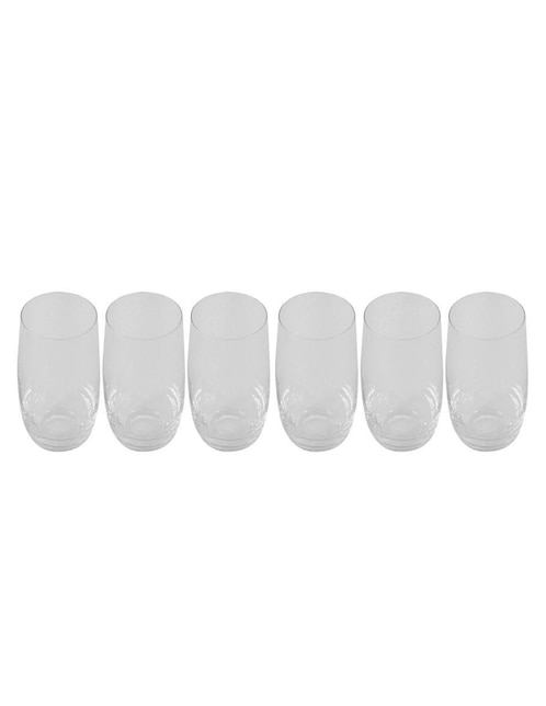 Set de vasos highball Kasablanka de vidrio con 6 piezas