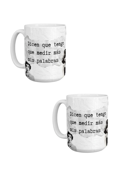 Set de tazas clásicas Tink 2 piezas