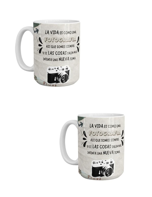 Set de tazas clásicas Tink 2 piezas