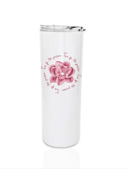 Termo Tink de acero inoxidable con tapa a presión 590 ml