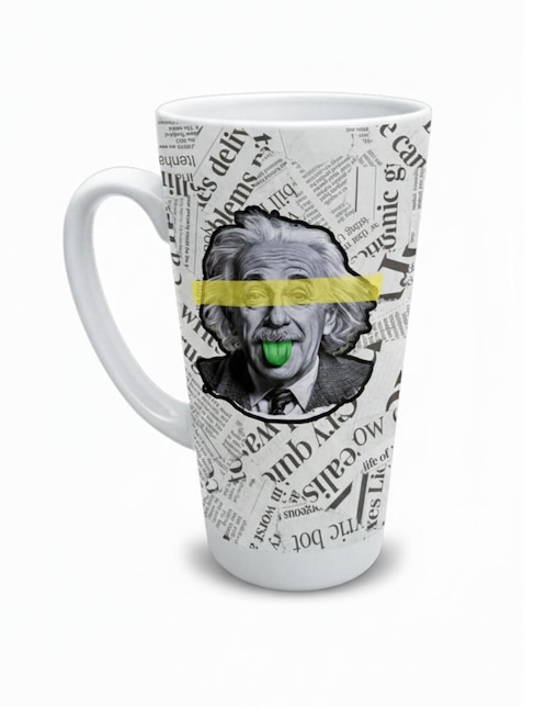 Taza clásica Albert Einstein 1