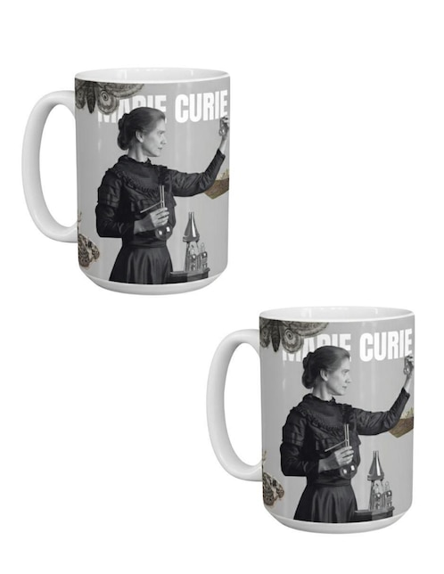 Set de tazas clásicas Tink Marie Curie 2 piezas