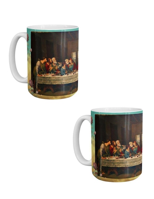 Set de tazas clásicas Tink Arte 2 piezas