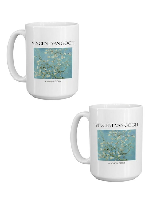 Set de tazas americana Tink Vincent Van Gogh 2 piezas