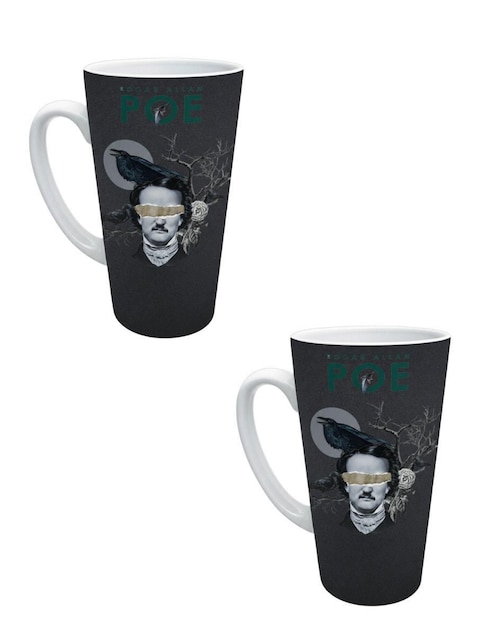 Set de tazas clásicas Tink Edgar Allan Poe 2 piezas