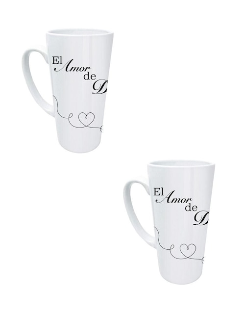 Set de tazas americana Tink 2 piezas
