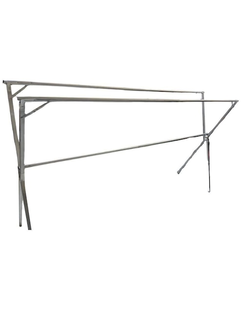 Set tendedero plegable Tlacaelel MX de acero inoxidable 6 piezas