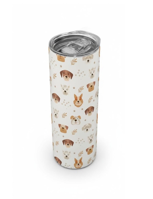 Termo Tink de acero inoxidable Perros con tapa a presión 590 ml