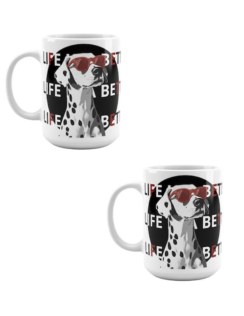 Set de tazas clásicas Tink 2 piezas