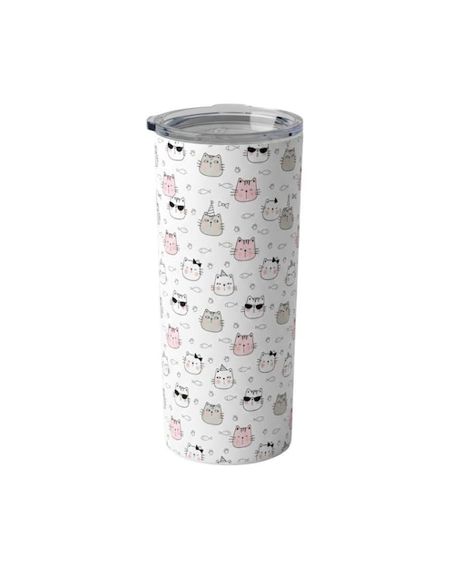 Termo Tink de acero inoxidable con tapa a presión 590 ml