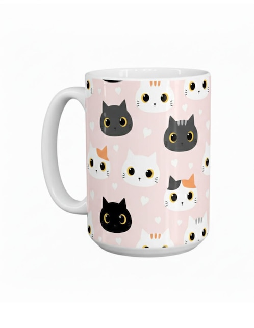 Taza americana Tink Gatos