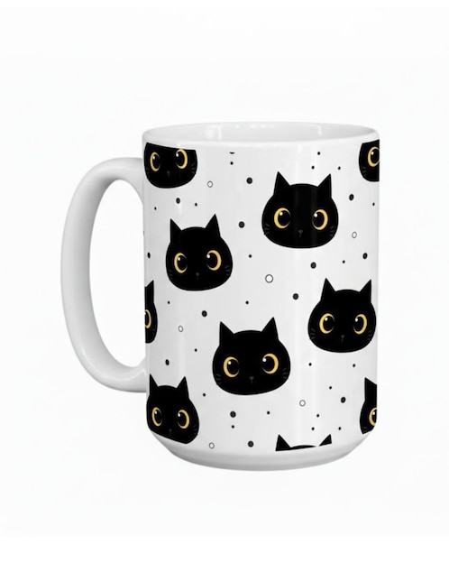 Taza americana Tink Gatos