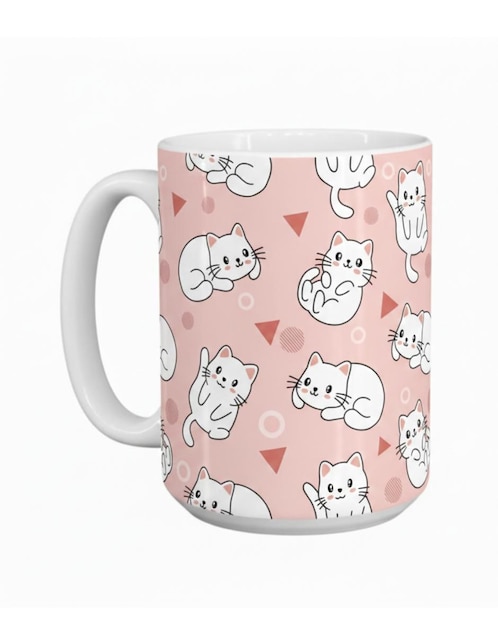 Taza americana Tink Gatos